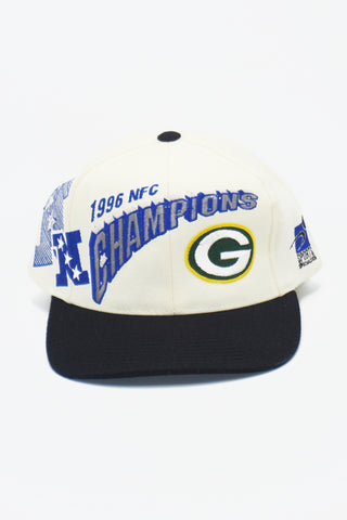 Vintage Green Bay Packers Sports Specialties Shadow 1996 NFC Champions New Without Tag Wool