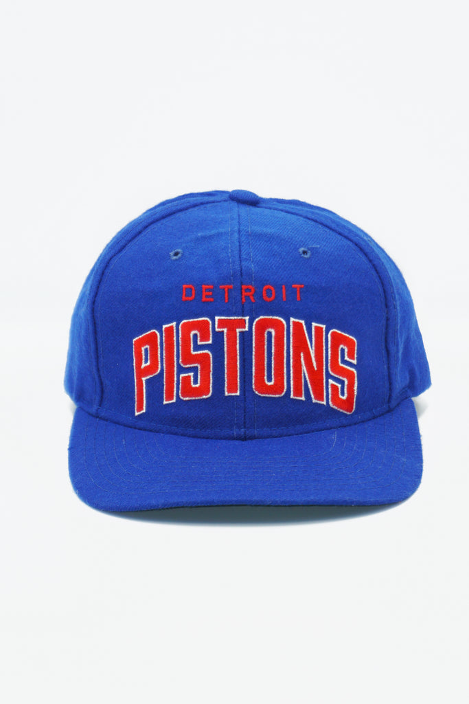 Vintage Starter Arch Wool Detroit Pistons Snapback Hat — Roots