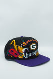 Vintage Greenbay Packers Super Bowl XXXI 31 Champions Hat by Logo Athletic New Without Tag - WOOL