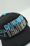 Vintage Carolina Panthers Blackdome Starter Tri Power New Without Tag - WOOL