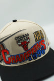 Vintage 1996 NBA Championship Chicago Bulls Snapback Logo Athletic - New Without Tag