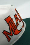 Vintage University of Miami Hurricanes by Youngan Cardinal Cap New With Tag