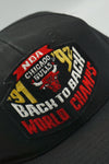 Vintage 1992 Chicago Bulls Championship Back to Back Hat.