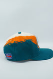 Vintage Rare Miami Dolphins Logo Athletic Paint Splash - WOOL