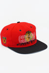 Vintage Chicago Blackhawks #1 Apparel Spell Out WOOL